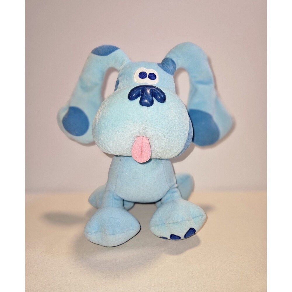 Blue's Clues Dog Nickelodeon Viacom Toy Plush Paw Print Nick Jr.